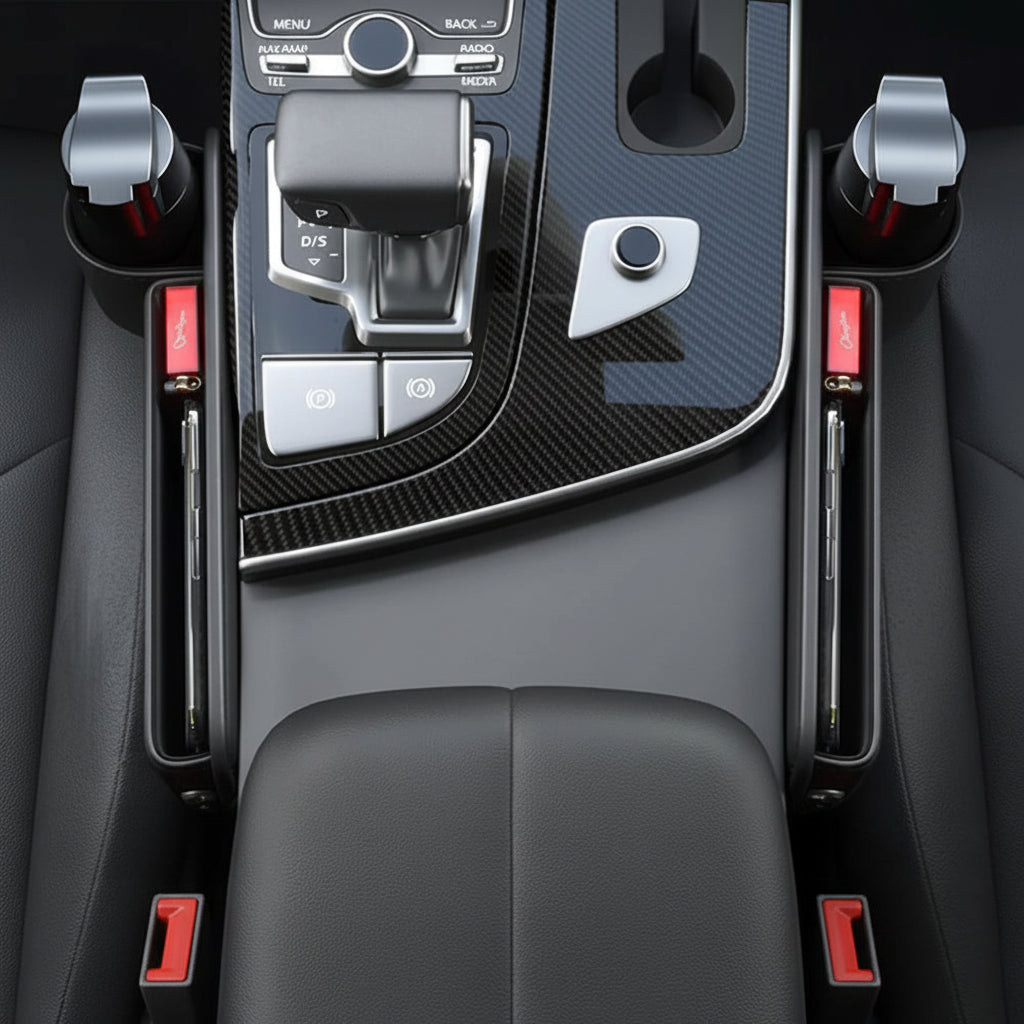 Car Seat Gap Filler – Cup Holder Option