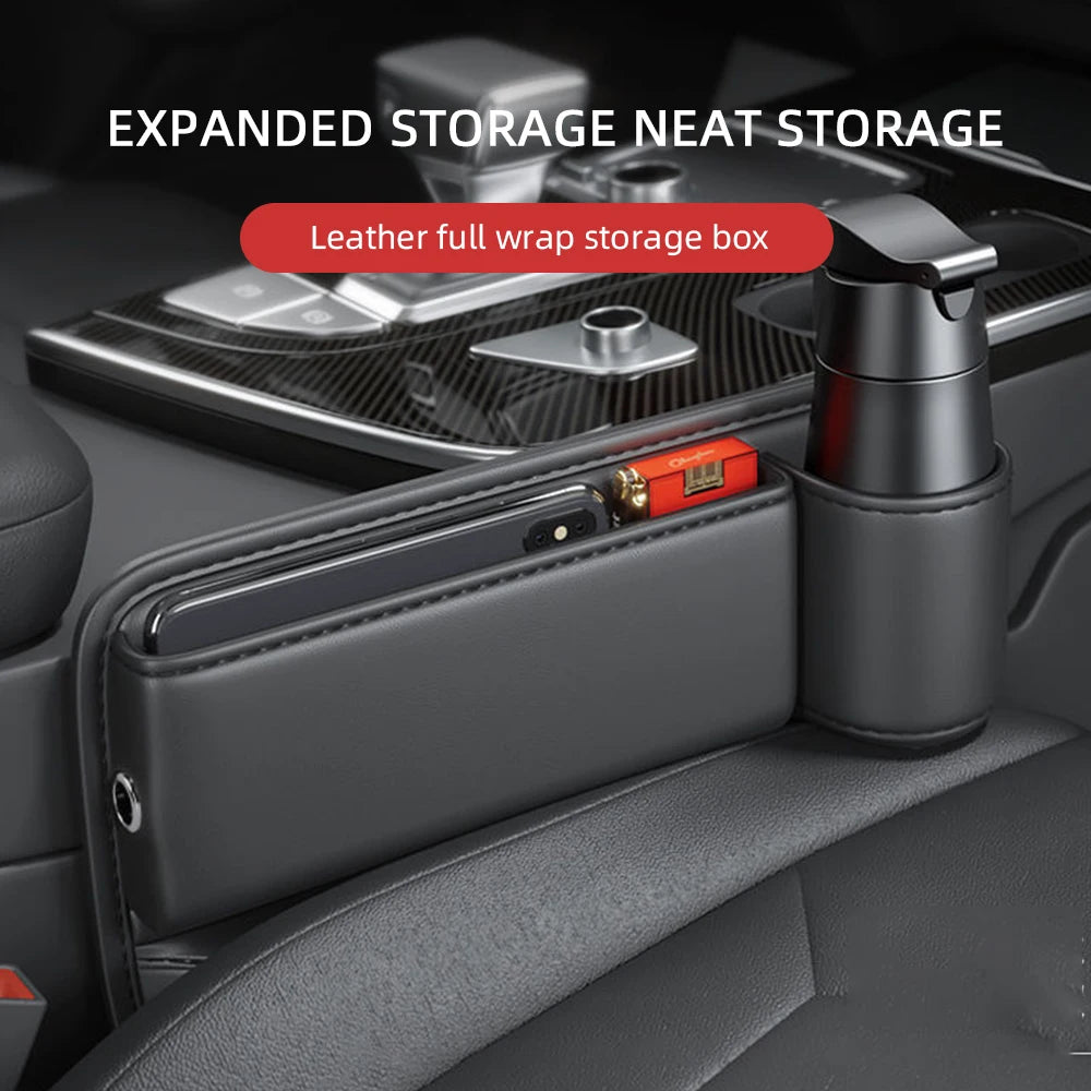 Car Seat Gap Filler – Cup Holder Option