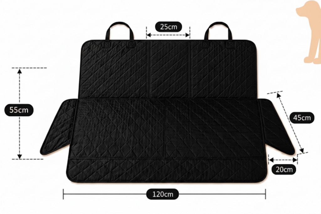 Pet Car Seat Cover – Waterproof & Scratchproof Protector