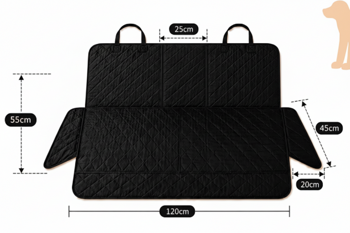 Pet Car Seat Cover – Waterproof & Scratchproof Protector